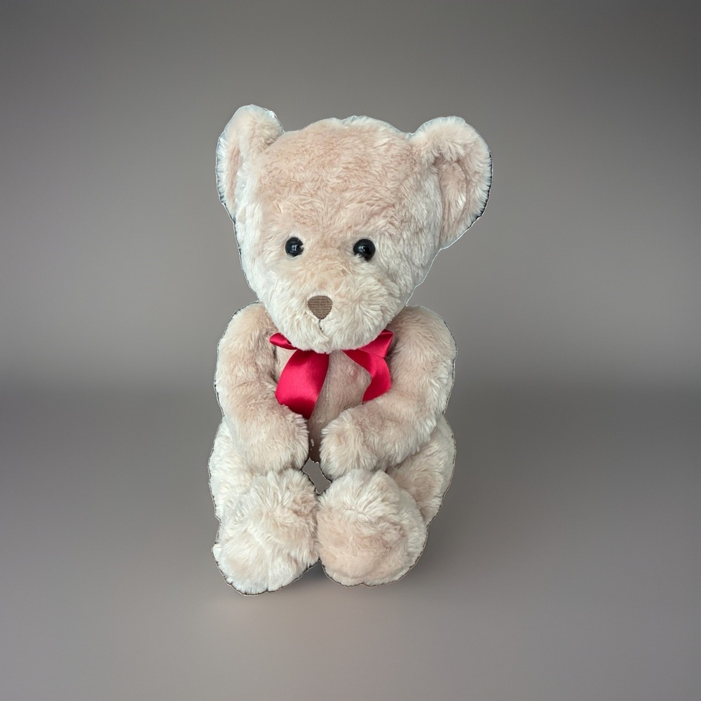 Dan Dee Collectors Choice Teddy Bear 18" Plush Cream Light Brown Stuffed Animal